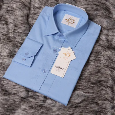 Sky Blue Cotton Shirt